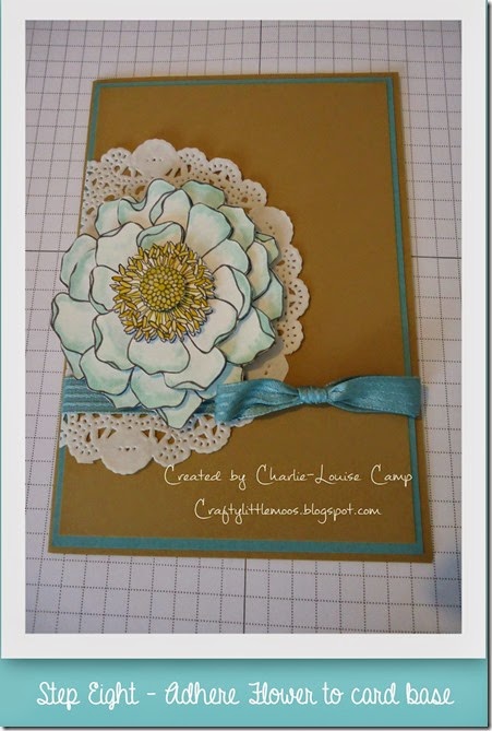 blended blooms tut  and your finished