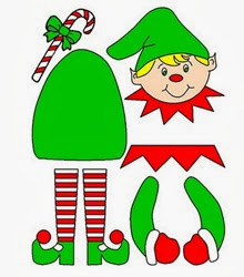 dibujos-de-navidad-para-recortar-y-armar-molde-navidad-duende