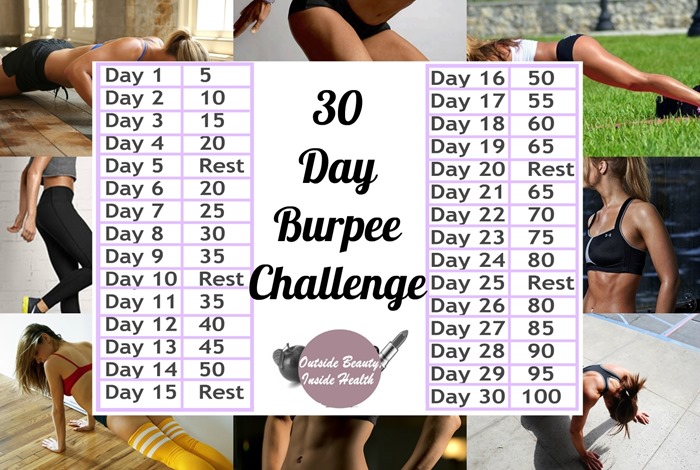30 day burpee challenge info