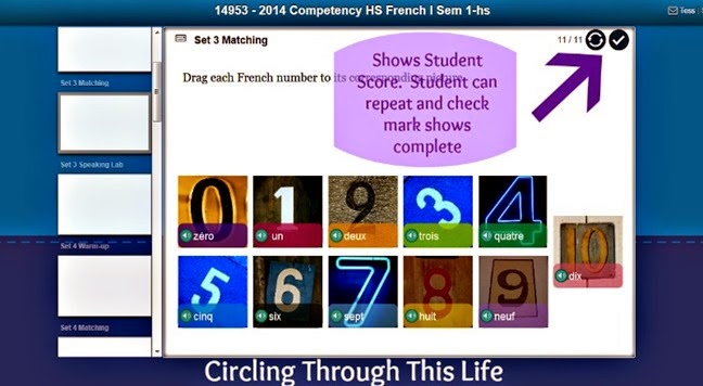 HS French from Middlebury ~ read the review at Circling Through This Life