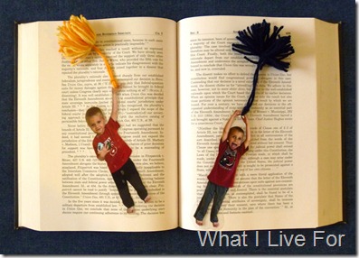 Kids Photo Bookmarks