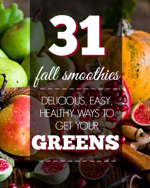 fall smoothie list 