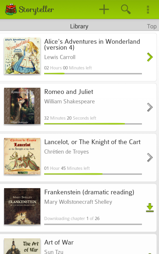 Storyteller - Audiobook Pro Screen 1