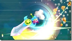 Ninguém é páreo para a espada gigante de Kirby