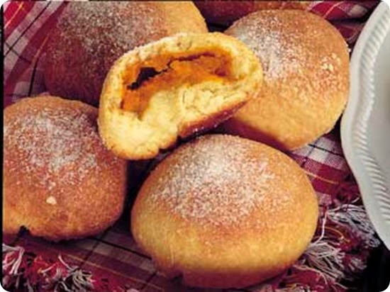 Piccole brioche alla crema di zucca