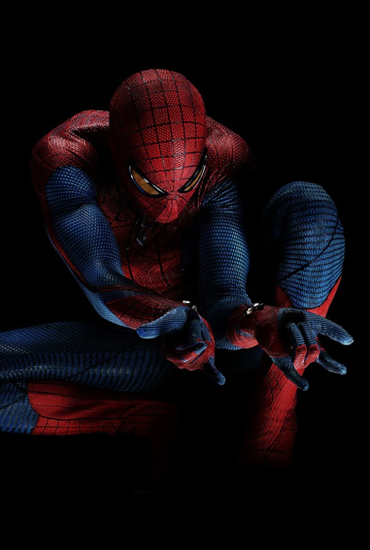 Andrew Garfield is Peter Parker in The Amazing Spider-Man