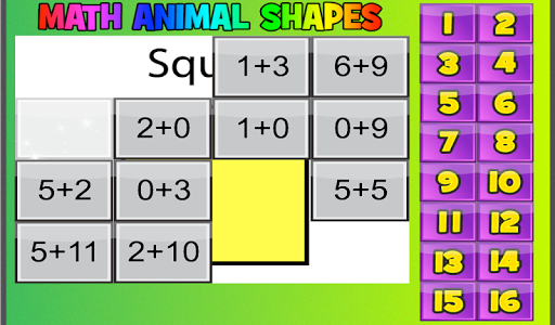 Math Animal Shapes