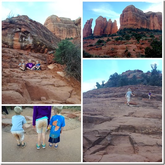 cathedral rock Collage