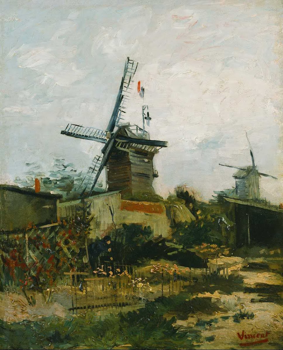 Windmills on Montmartre - Vincent van GOGH — Google Arts & Culture