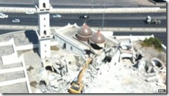 Destruio da mesquita de Al-Shaab. Ago.2012