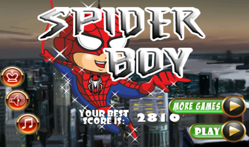 【免費街機App】Amazing Spider Boy Free-APP點子