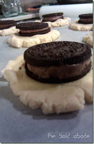 Oreo Stuffed Sugar Cookies