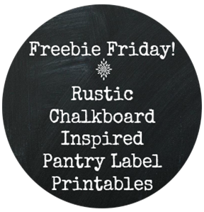 Pantry Label Printables | NewMamaDiaries.com