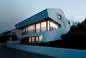 Casa OLS de J Mayer H Arquitectos fachada-casa-minimalista