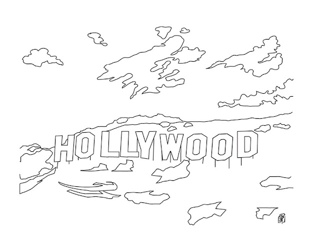 Hollywood Coloring Page Universal Studios Pages