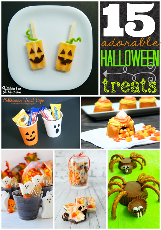 15 Adorable Halloween Treats #Halloween GingerSnapCrafts.com