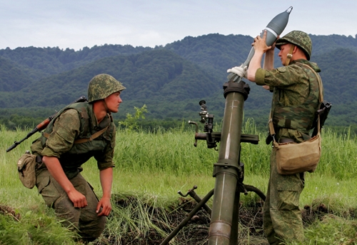 Фотографии с внезапной проверки боеготовности войск ВВО