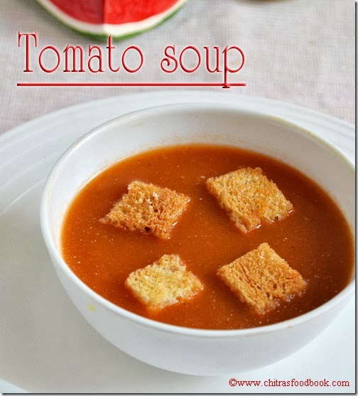 Tomato-soup-recipe-with-bread-pieces