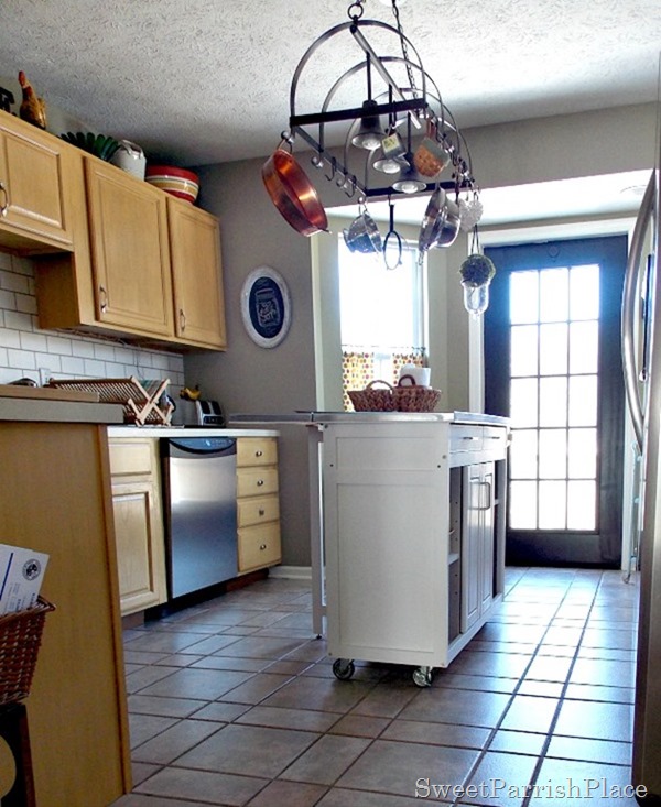 DIY kitchen island makeover