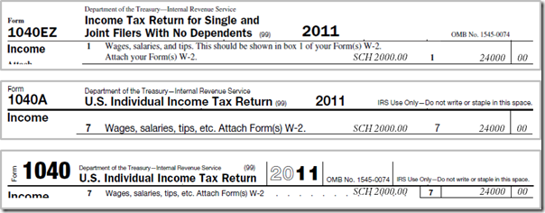 Taxes - 1040 1098-T