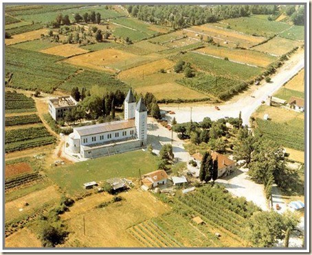 Medjugorje, foto aerea del 1981