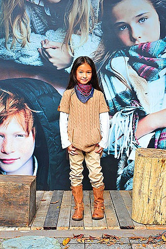Massimo Dutti Girls Sweater knit pants boots Autumn Winter 2011 2012