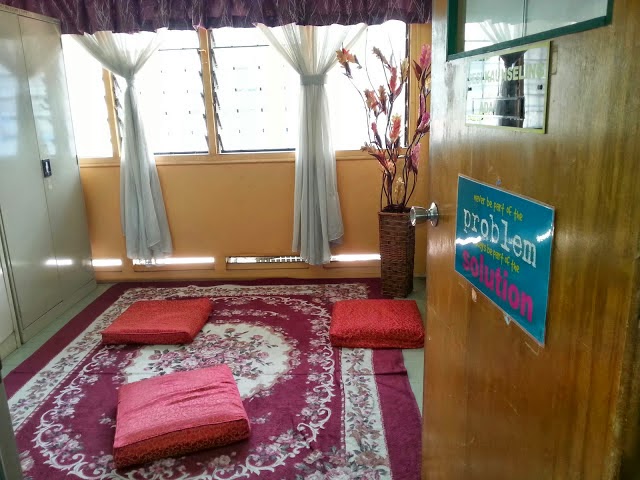 Unit Bimbingan Dan Kaunseling Smk Cheras Kl Ubk Berwajah Baru Kaunseling Kelompok Ruang Tamu Dan Kami Tambah Sudut Membaca Di Luar Koridor Bilik Agar Lebih Kondusif Teraputik