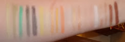 SEPHORA Collection Color Anthology_swatches rows 7, 8, 9 and 10