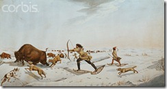 rindisbacher buffalo hunting in late winter