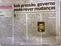 Sob pressão, governo pode rever mudanças - www.rsnoticias.net