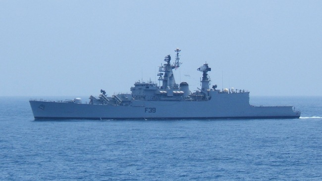Brahmaputra Class Frigate INS Betwa [F39] of the Indian Navy