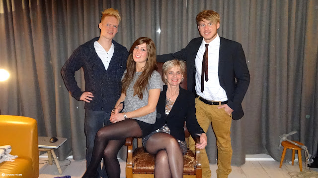 family photo in Holland with my mother and my siblings in IJmuiden, Netherlands 