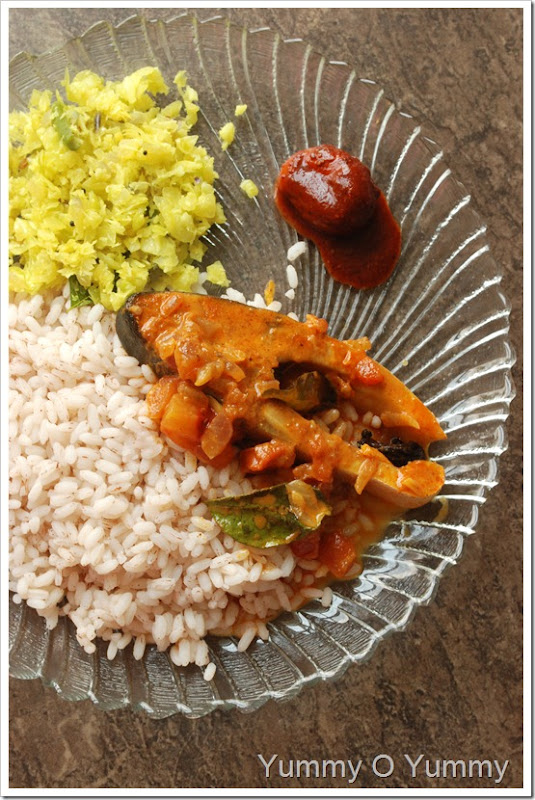 Fish and Tomato Curry Yummy O Yummy