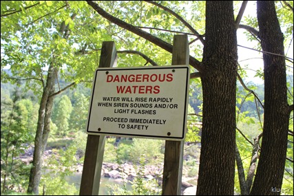 no water in Ocoee River at whitewater center
