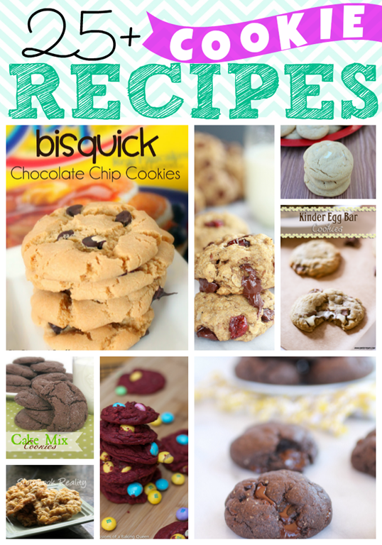 25  Yummy Cookie Recipes at GingerSnapCrafts.com