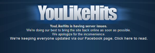 Server Youlikehits Down