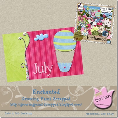 Enchanted Freebie Preview Page