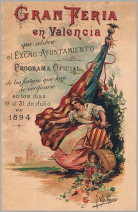 Programa oficial de la Feria. 1894