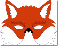 mascara de zorro animales (3)