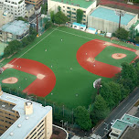 baseball field in ikebukuro in Tokyo, Japan 
