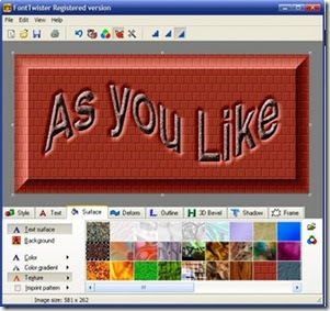 font twister