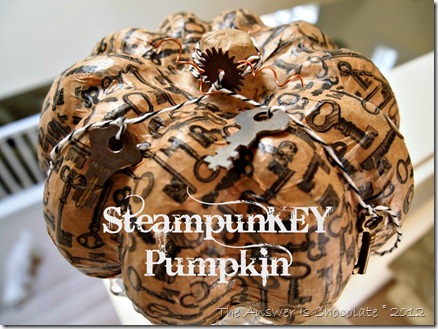 SteampunKEY Pumpkin