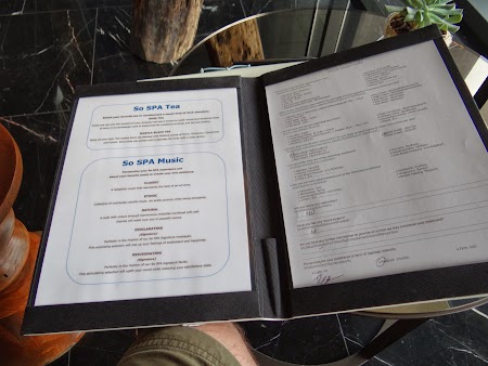 Spa Thailanda: Meniu So Sofitel Spa