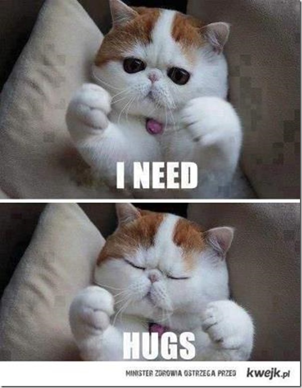 I need a hug… (T__T)