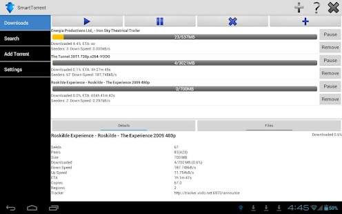 SmartTorrent - Torrent Client