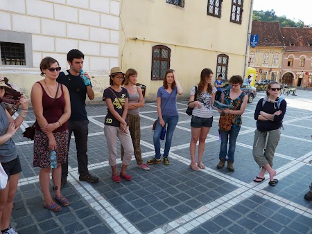 Turisti straini in Brasov.