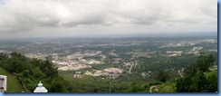 8805a Lookout Mountain, Tennessee - Incline Railway - at the top - the view Stitch
