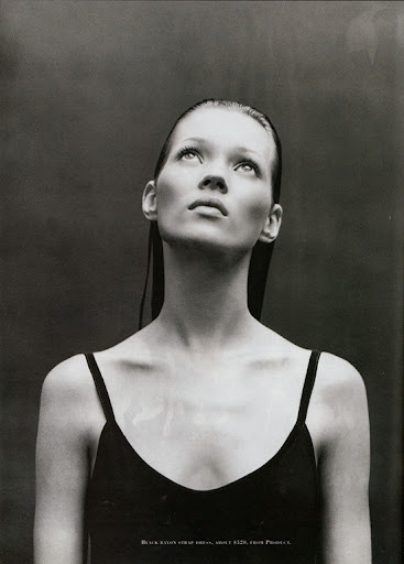 Harper's BAZAAR 1993年7月号 Kate Moss in Fashion we Trust: Kate Moss in Harper's Bazaar 1993
