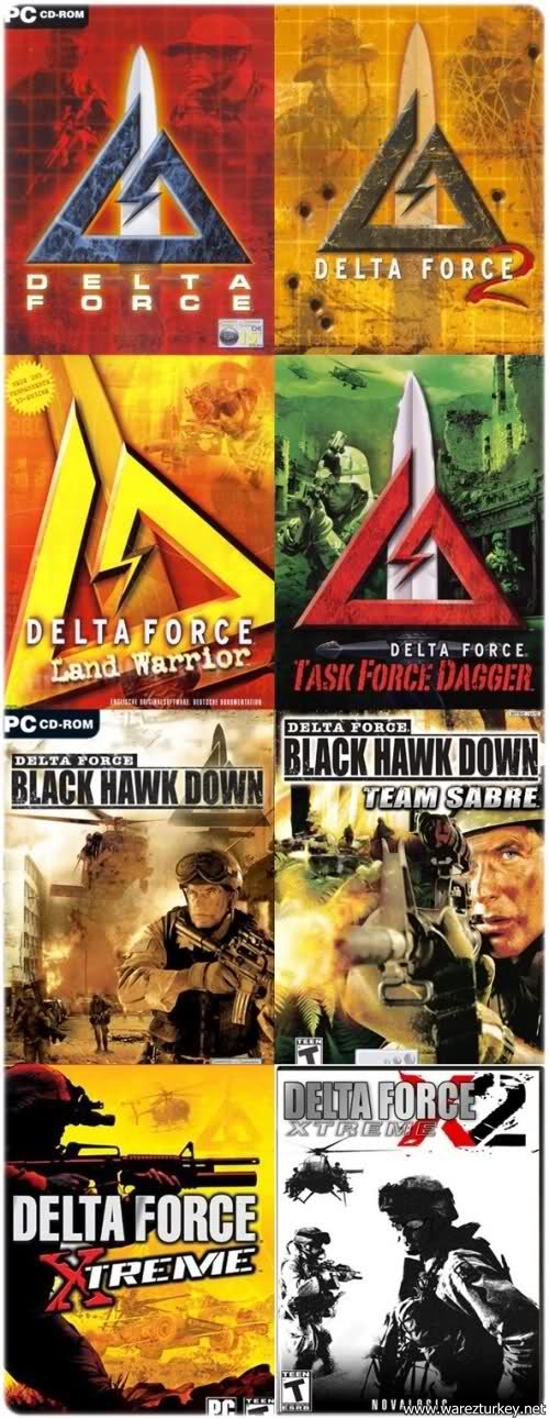 Delta Force Serisi - Delta Force Games Collection (8in1) full
