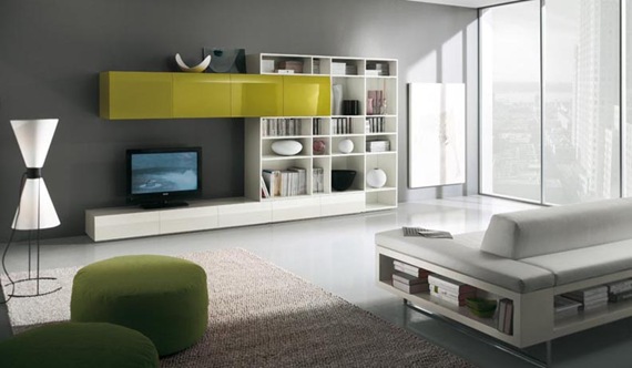 white-and-green-tv-wall-mount
